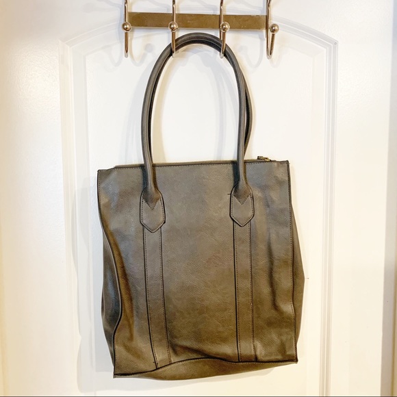 Dark Gray Tote Handbag - A New Day Hearthstone - Picture 8 of 8